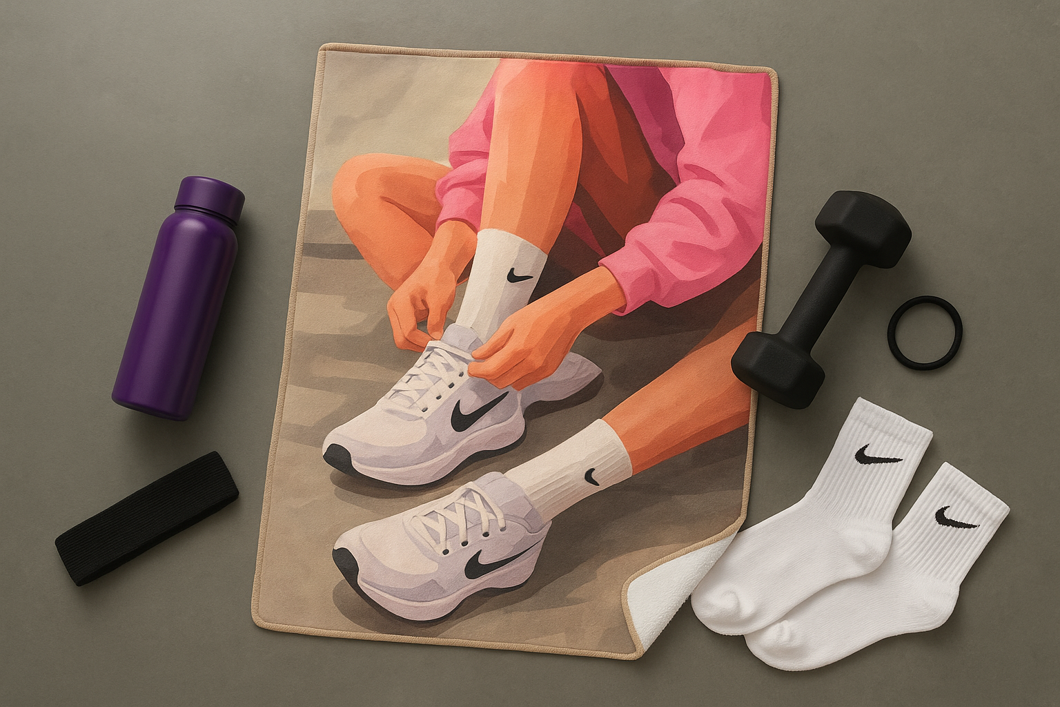 حوله و زیر انداز