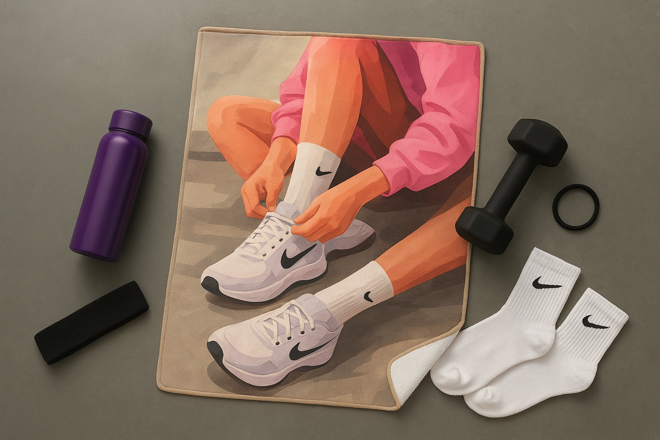 حوله و زیر انداز